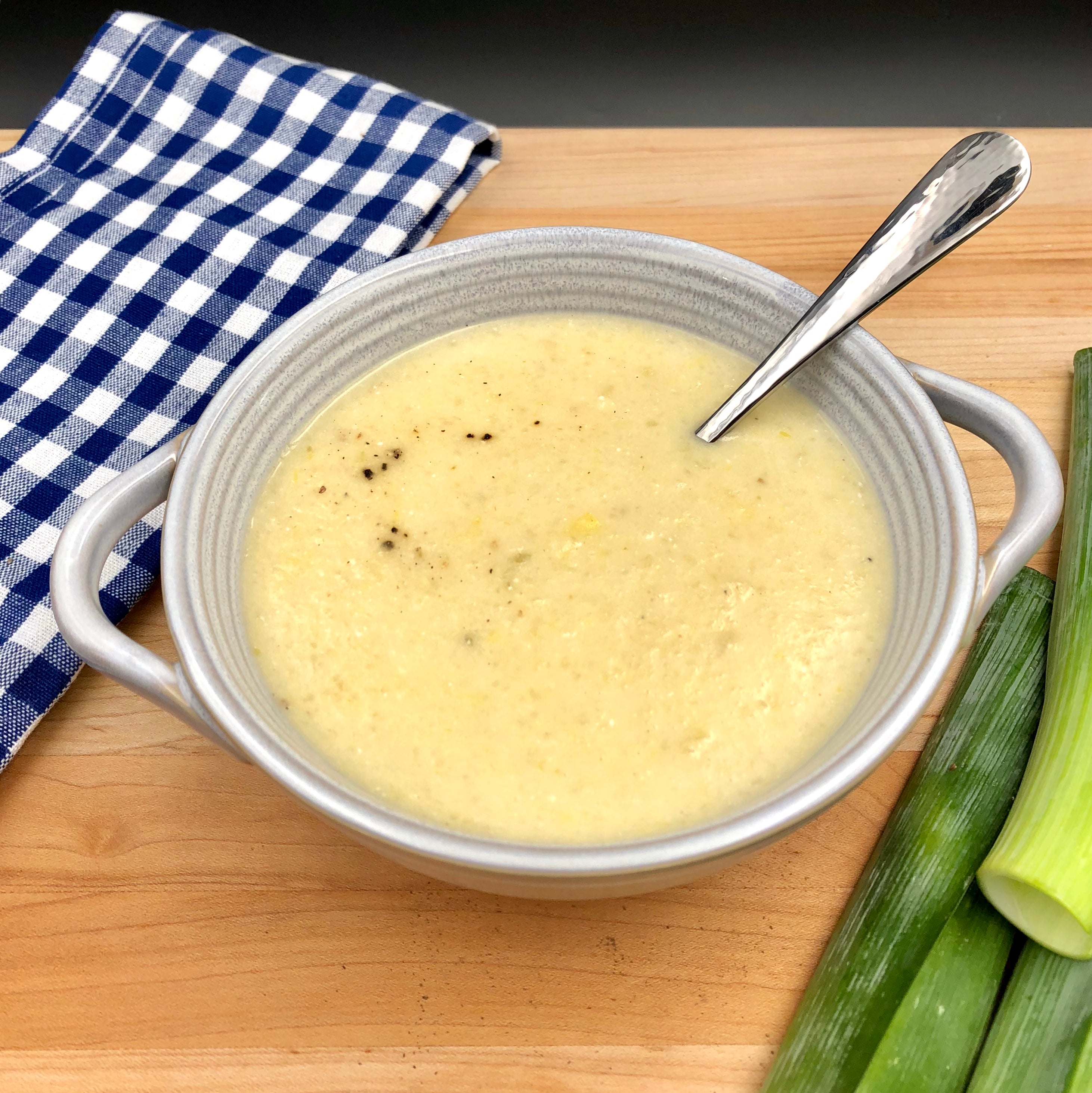 Creamy Potato Leek Soup