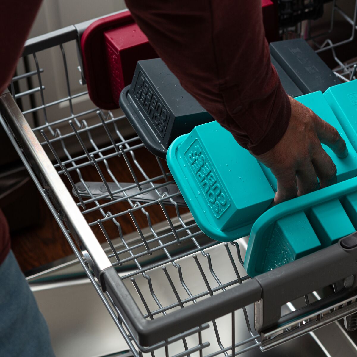 Souper Cubes in the dishwasher