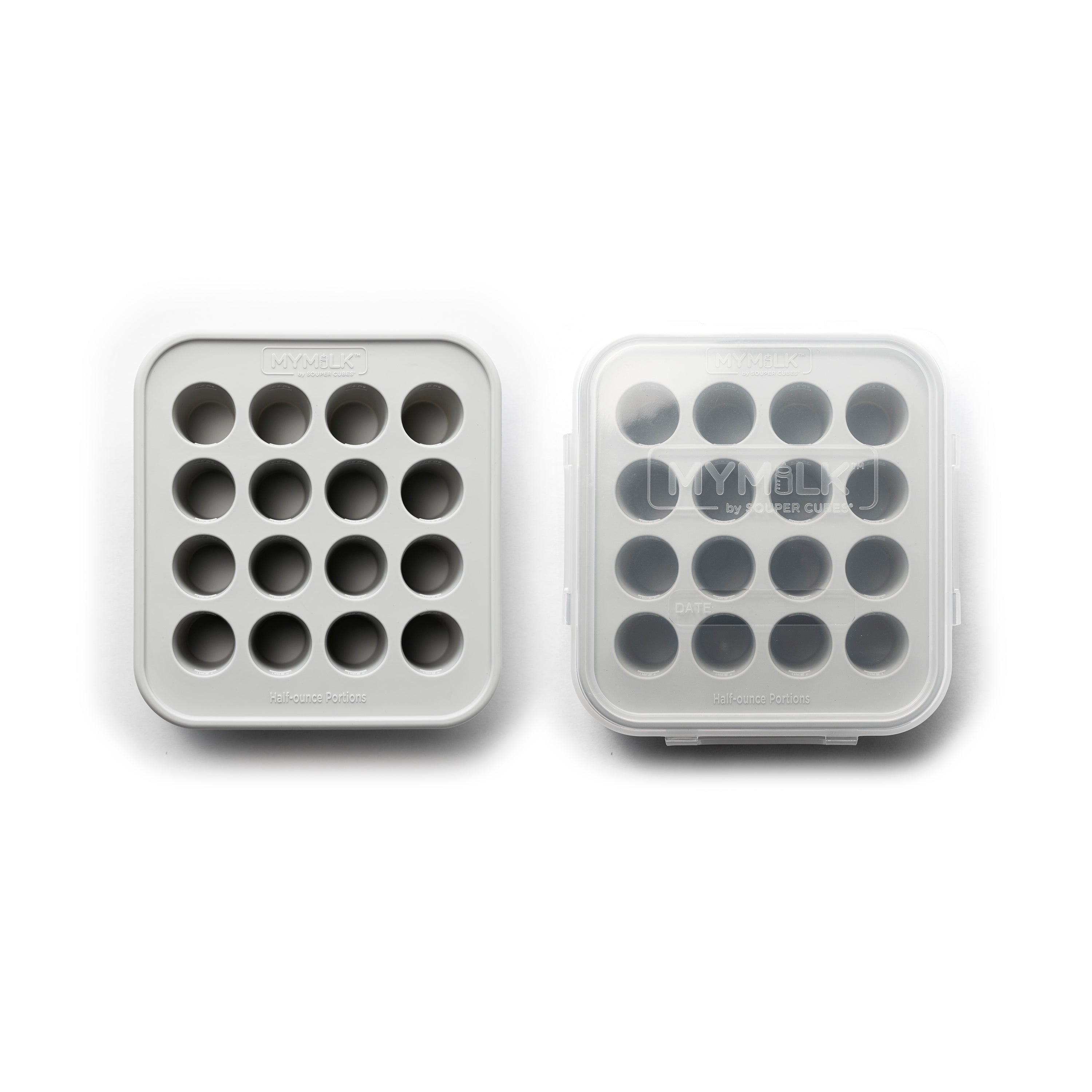 MyMilk Breast Milk Trays - Gray