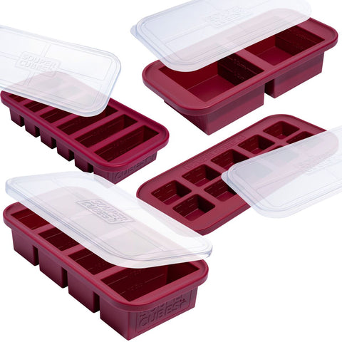 Souper Cubes Freezer Tray with Lid, 1 cup – To The Nines Manitowish Waters